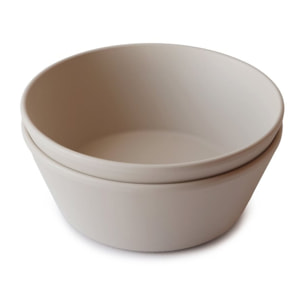 Mushie Pack Dos Bols Redondos Solid