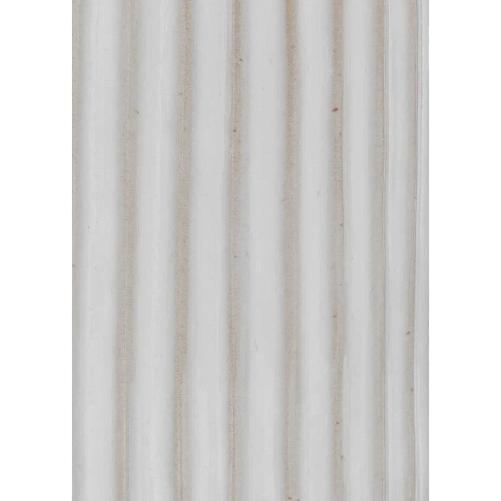 Vase "Le cafe bordelais" en céramique H28cm blanc