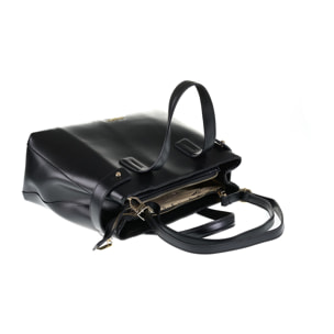 Borsa a mano da donna Made in Italy - Modello Emberly Nova - 100% pelle - 35.0 x 25.5 x 14.0 cm