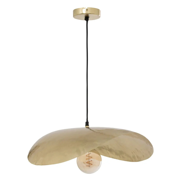 Suspension "Arlo" doré D56cm
