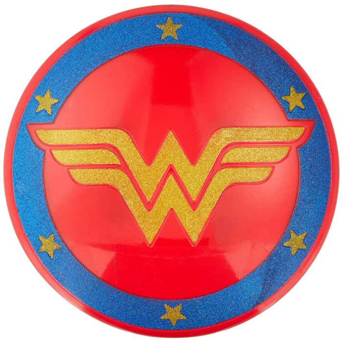 ESCUDO WONDER WOMAN GLITTER INF