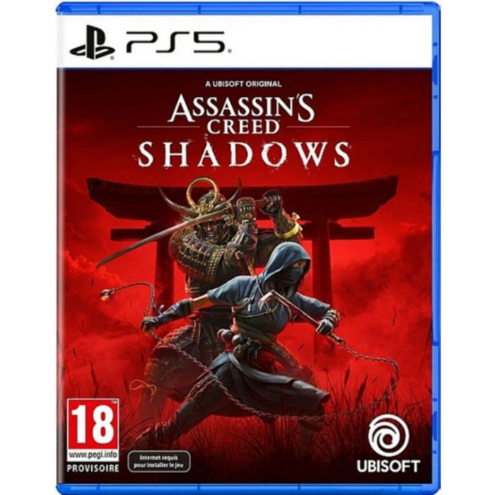 Jeu PS5 UBISOFT ASSASSIN'S CREED SHADOWS PS5
