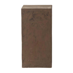 Pedestal Terracota Marron 35x35x70 Cm