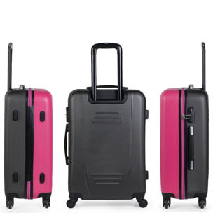 Maleta Itaca Tiber Set De 2 Unidades Fucsia/Antracita