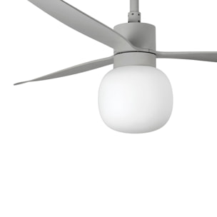 AMELIA L BALL LED ventilatore da soffitto grigio