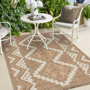 Tapis extérieur tissé kilim rectangle BUTA