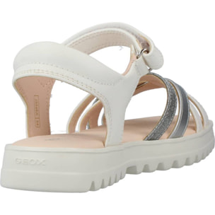 Sandalias Niña de la marca GEOX  modelo J SANDAL CORALIE GIR White