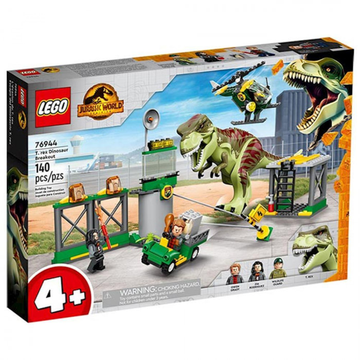 LEGO JURASSIC WORLD 76944 - LA FUGA DEL T. REX