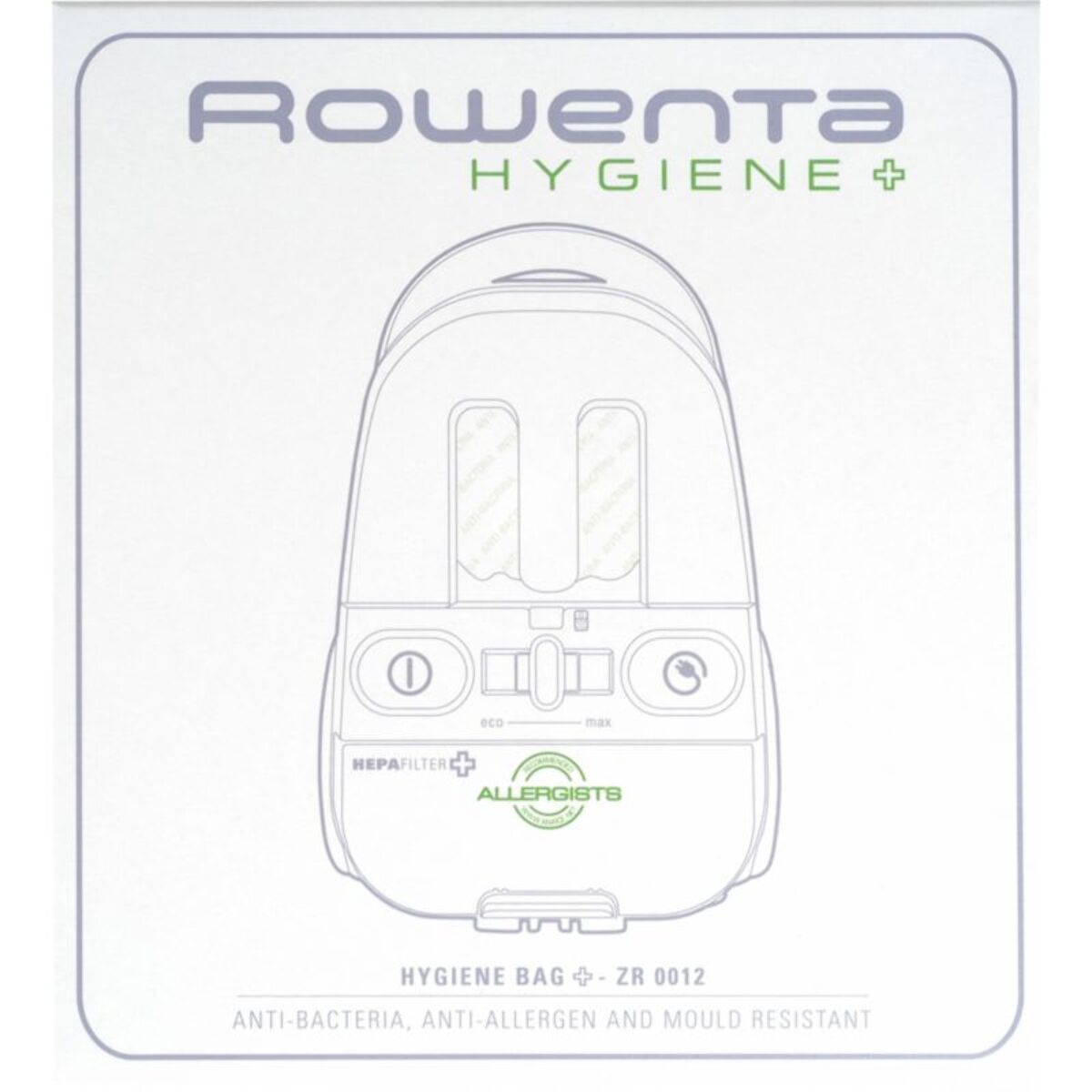 Sac aspirateur ROWENTA ZR0012 Hygiène +