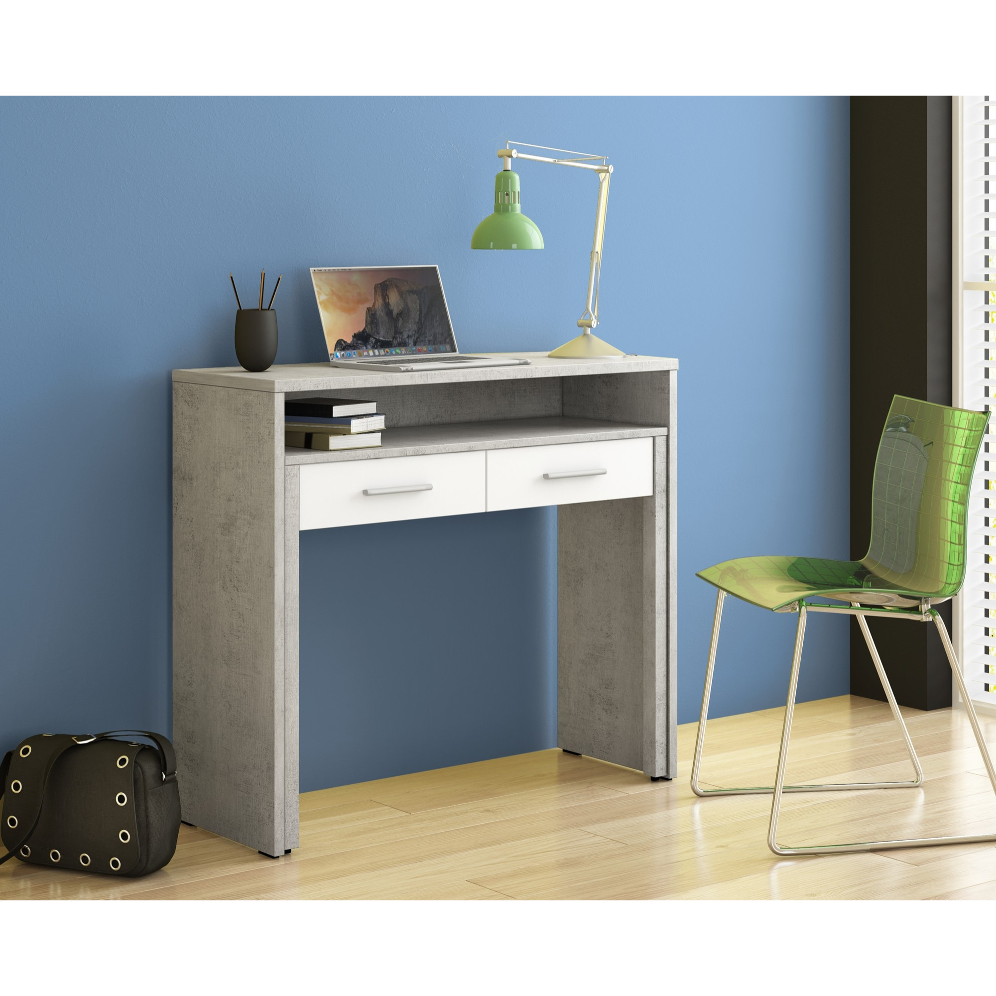 Tomasucci Console / Bureau CIMENT CACHÉ Multicolore