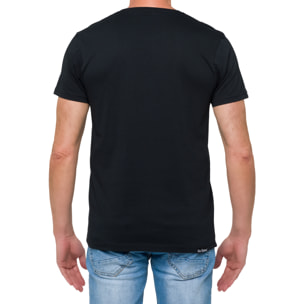 T-shirt in cotone 150 gr Hot Buttered Waigeo nero