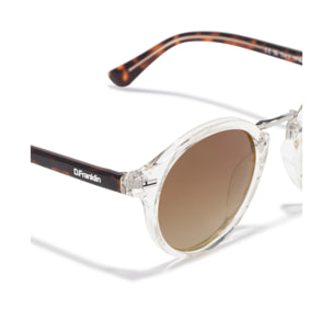 Gafas de Sol Roller Round V2 Crystal / Brown D.Franklin