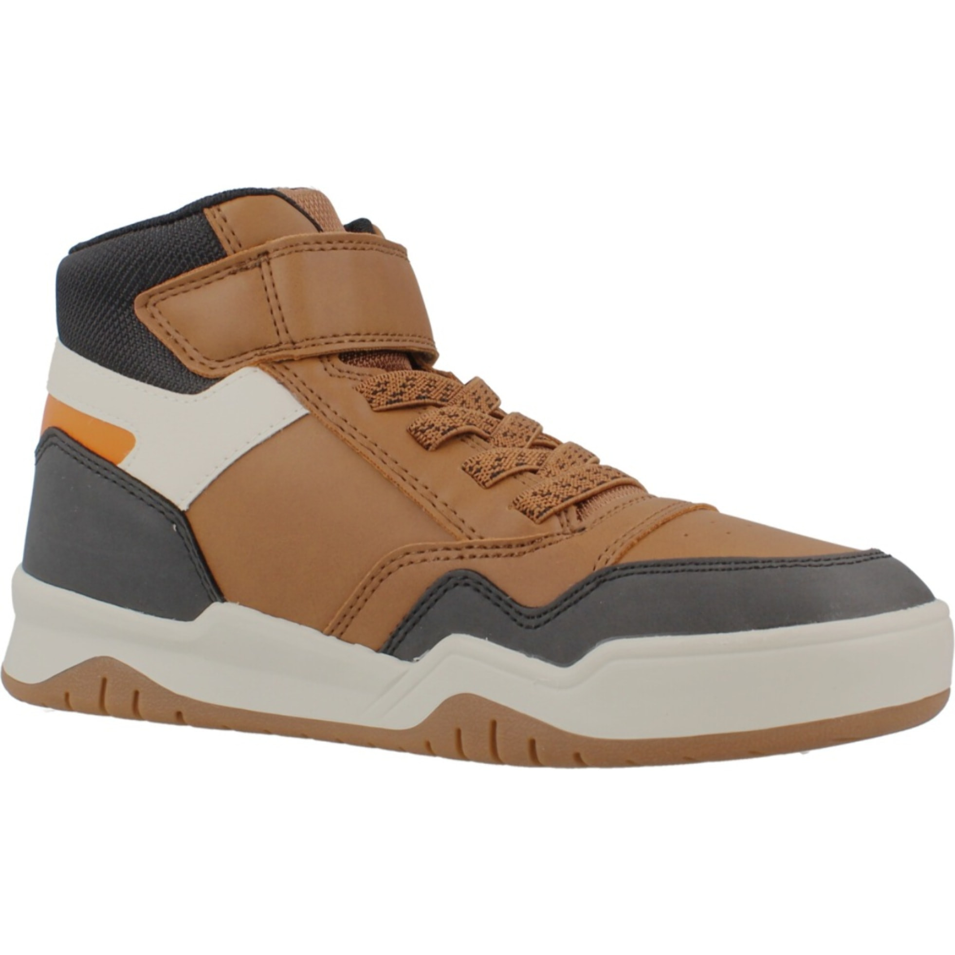 Zapatillas Niño de la marca GEOX  modelo J367RF 0MEMS MARRON CLARO