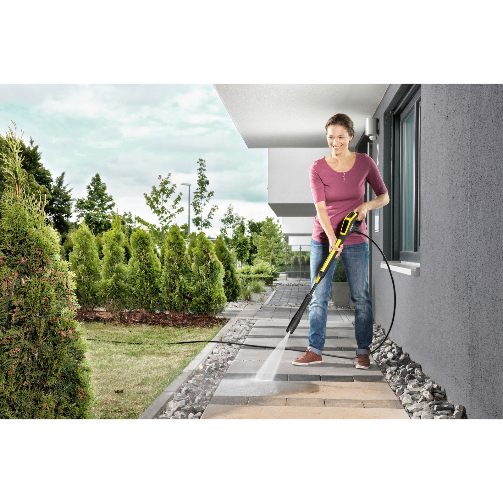 Nettoyeur haute pression Karcher K 5 Power Control - Pression 145 bar- Débit 500 l/h- Moteur 2100 W