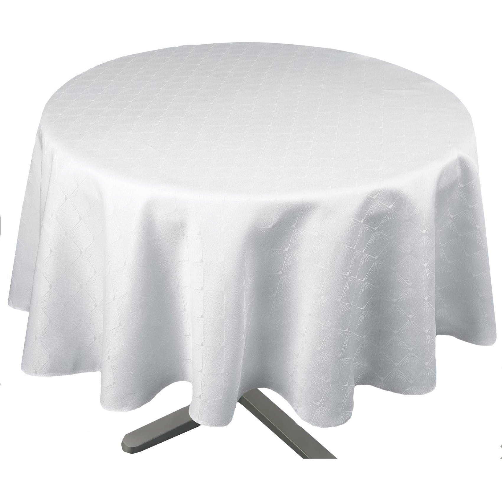 Nappe ronde extérieure esprit bord de mer - Blanc