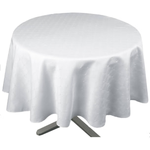 Nappe ronde extérieure esprit bord de mer - Blanc