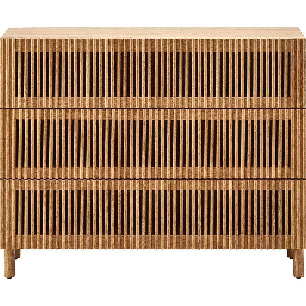 Commode 3 tiroirs en bois - UMEA