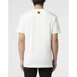 PHILIPP PLEIN Round Neck T-Shirt Tennis Club Stones