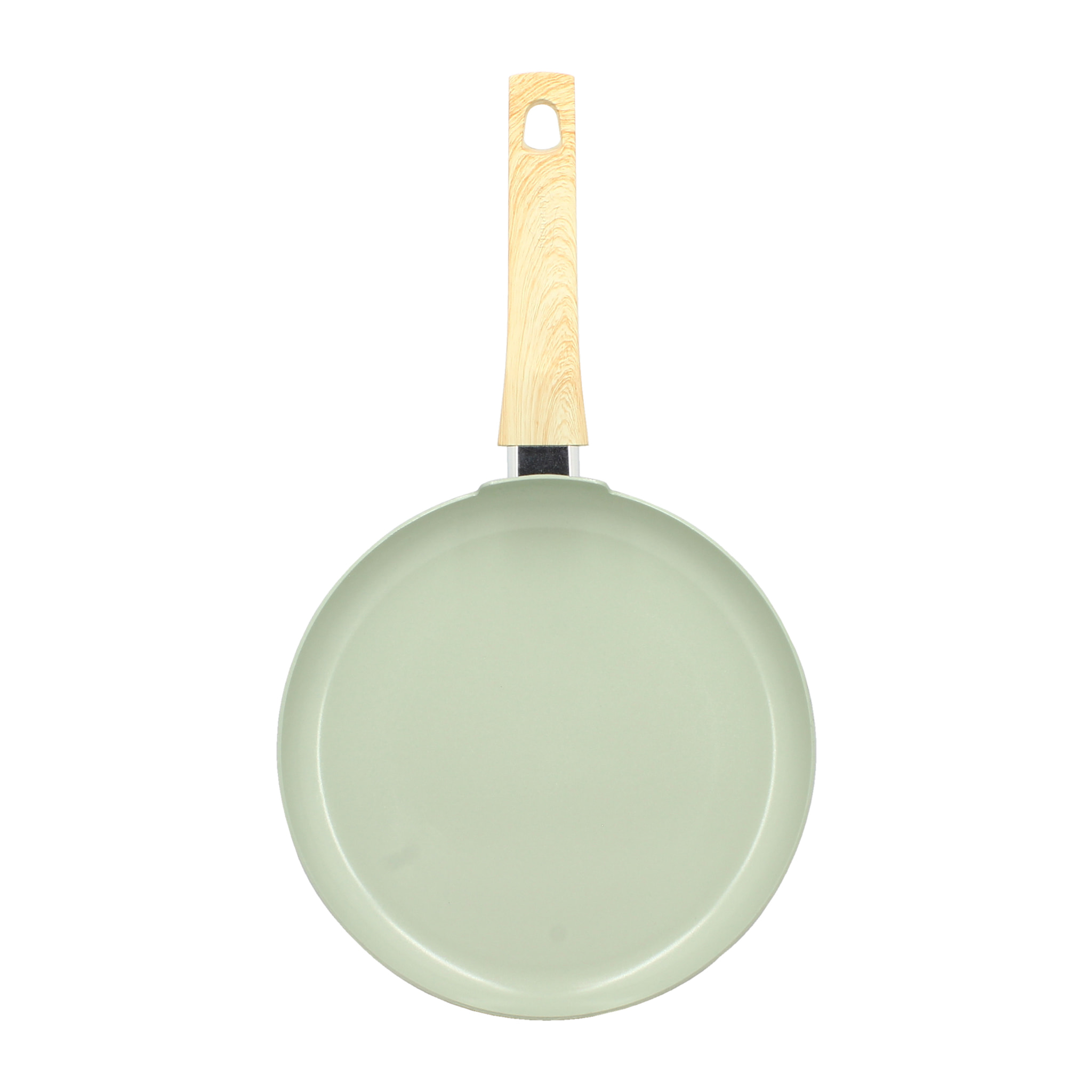 Crêpière 26cm avec revêtement céramique céladon - tous feux COLORAMA