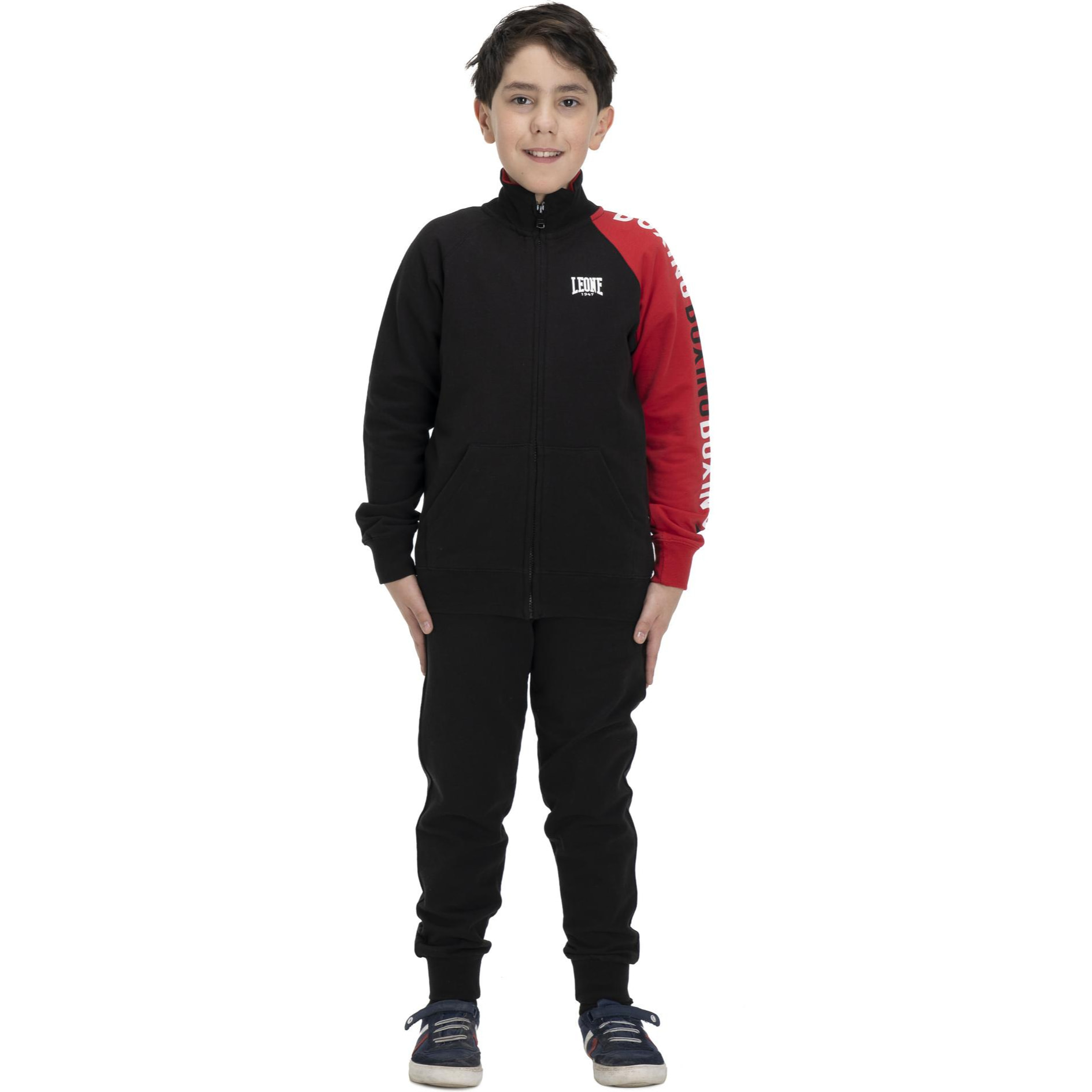 Tuta da bambino con colletto e full zip Junior Class