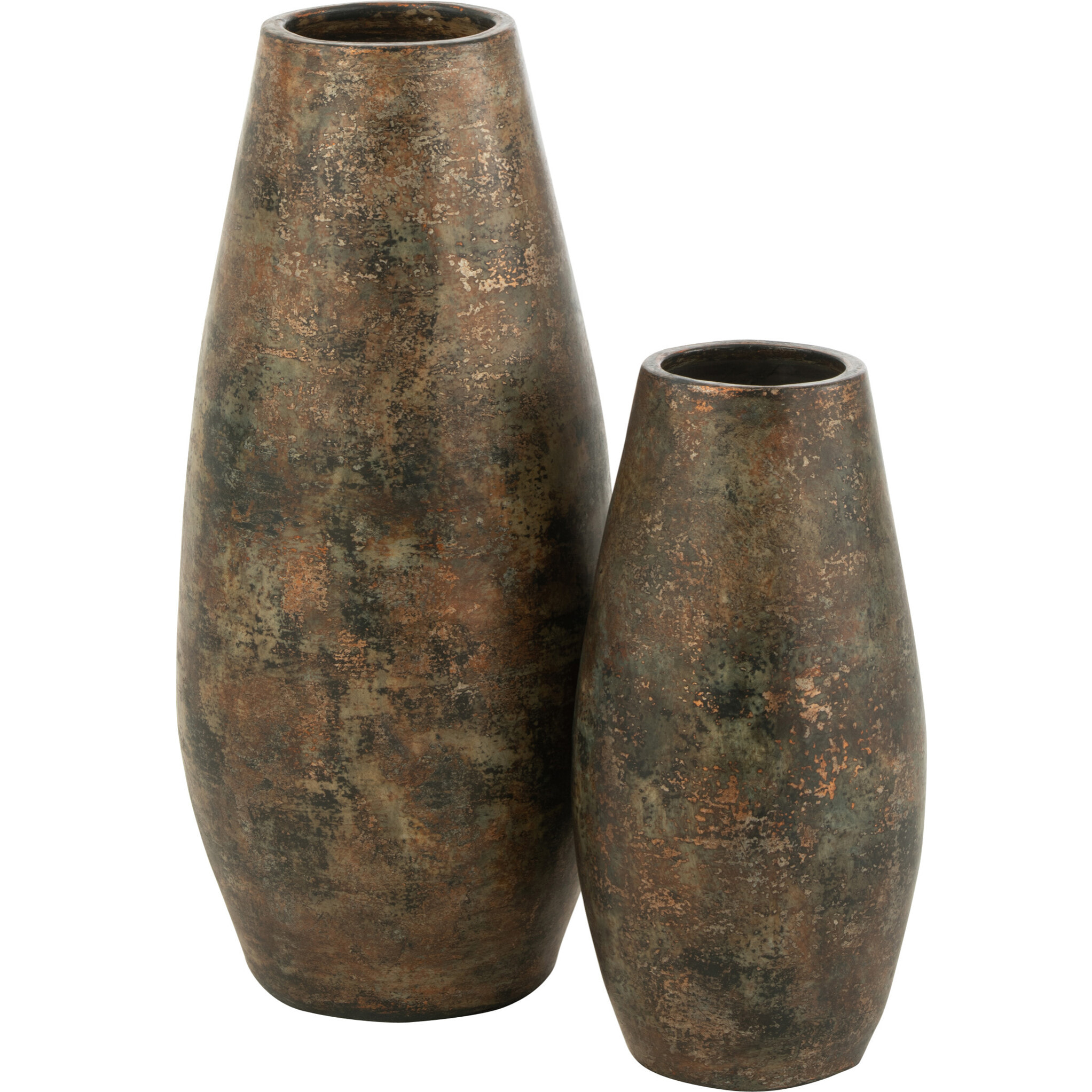 J-Line Vase Mix Terracotta Large