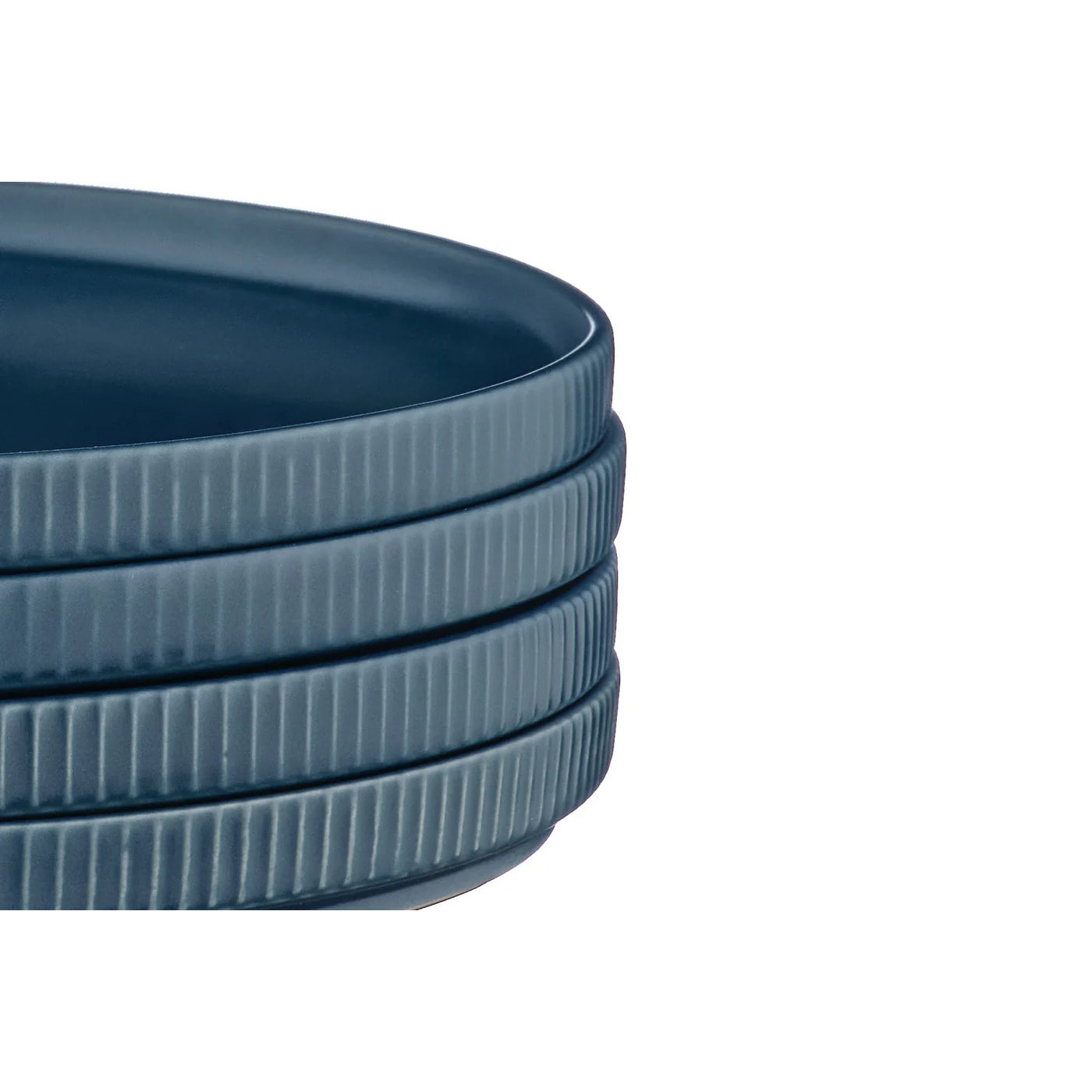 Assiette SCANDI Ø21,5cm - 4 pièces - Marine