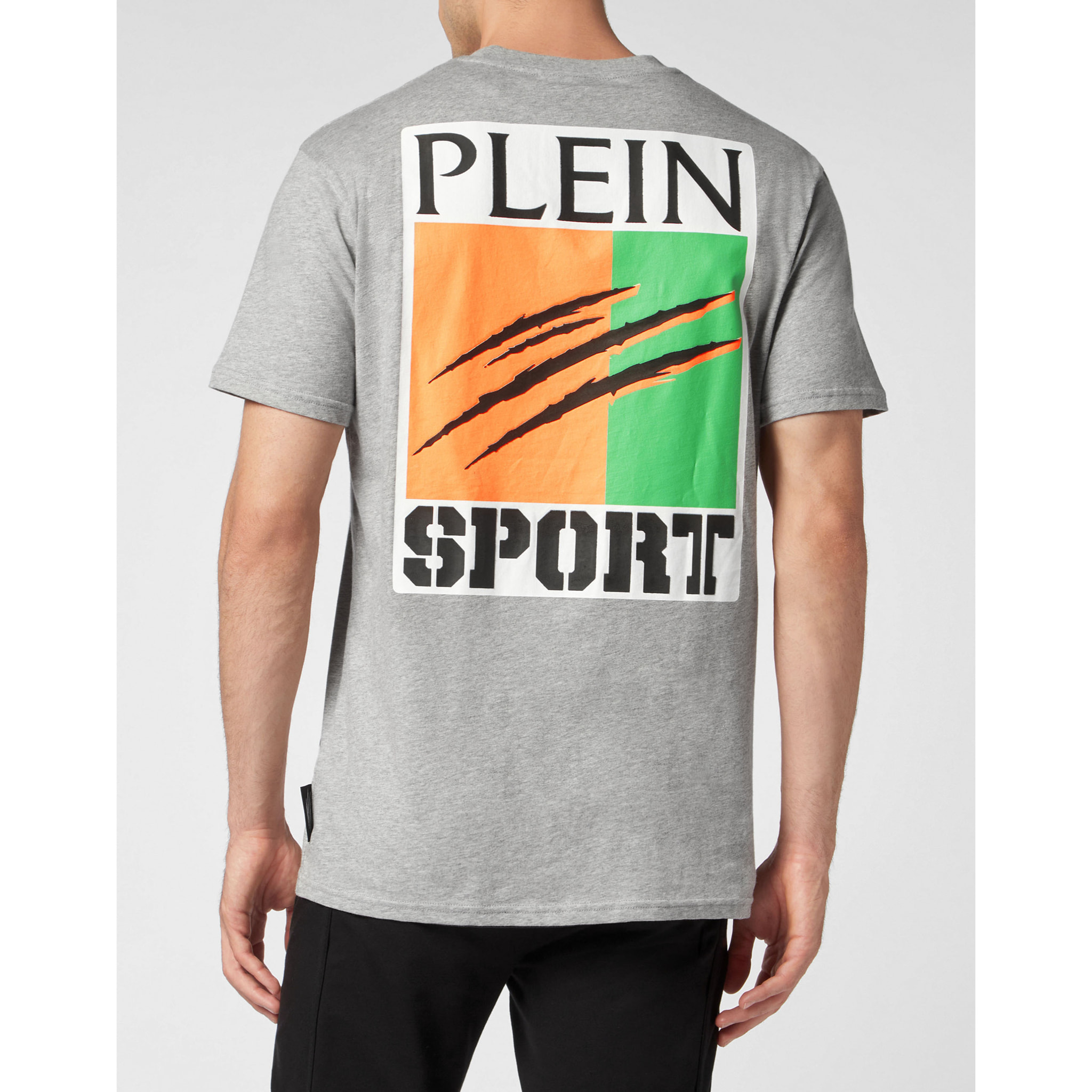 PLEIN SPORT T-Shirt Round Neck SCRATCH