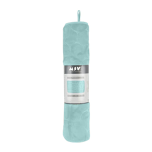 Tapis de bain Microfibre PEBBLE Vert pastel MSV