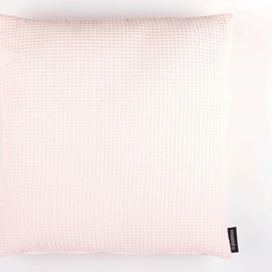 Housse de coussin Waffle Tremper Rose 50x50 cm