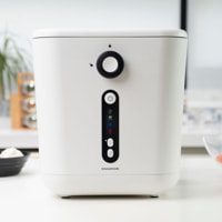 Compostatore automatico elettrico - bianco - 27,3x30,2x35,5 cm