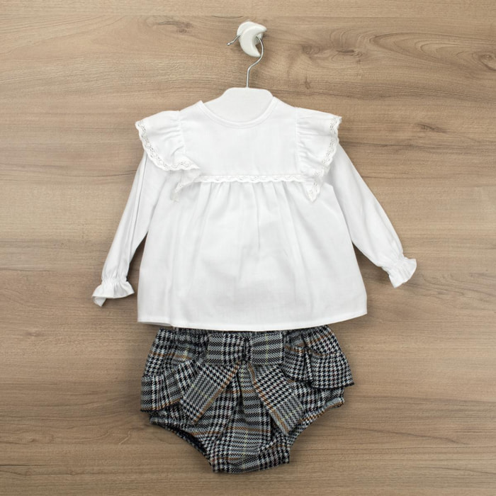 Conjunto Ranita Volante y Camisa Canesu Elegant Marino