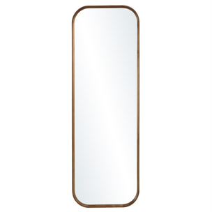 SIXTINE - Miroir 60x180cm en bois de teck recyclé