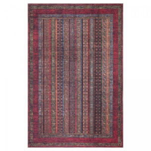 Tapis oriental tissé motif ethnique VEME