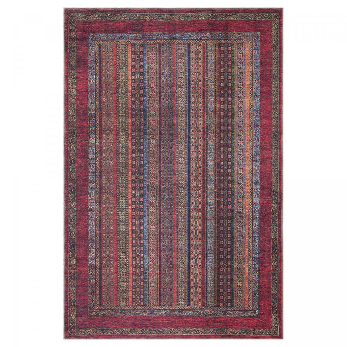 Tapis oriental tissé motif ethnique VEME