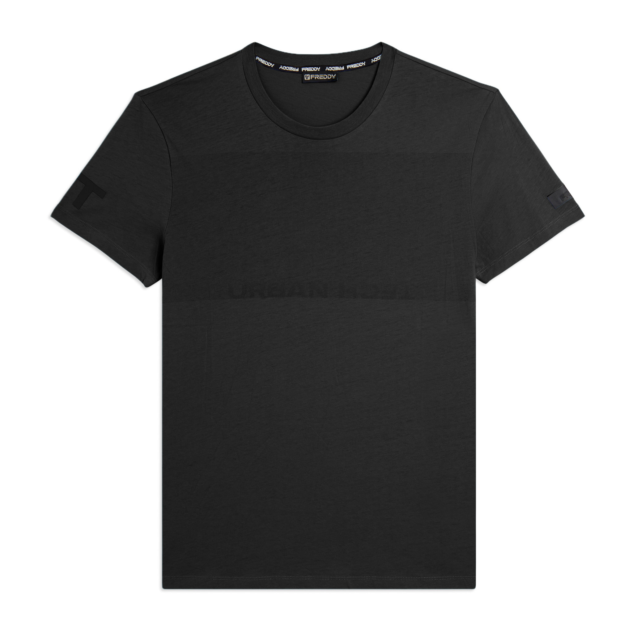 T-shirt Regular con Stampa Urban Tech