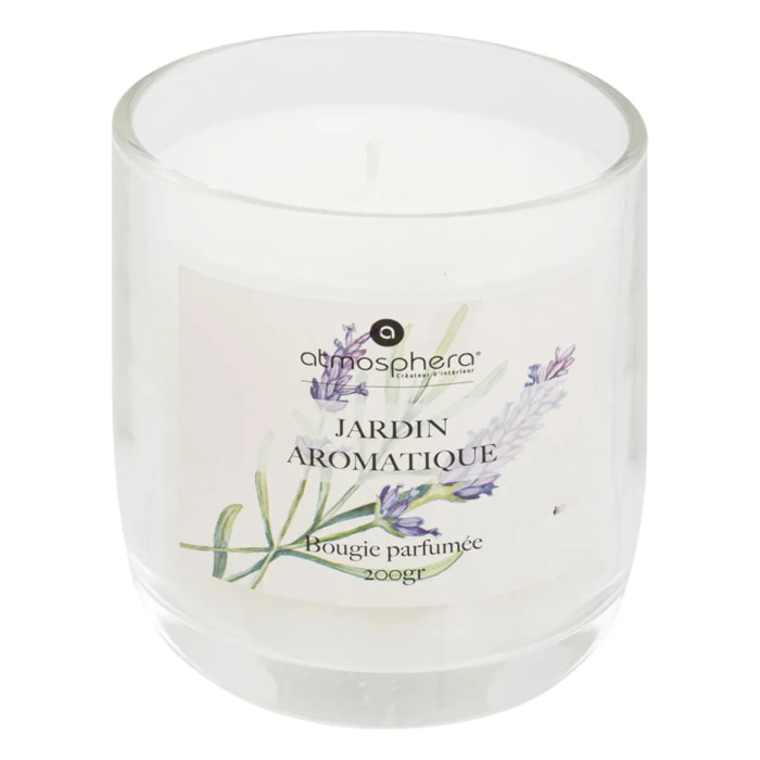 Bougie parfumée cloche "Oudy" 200g lavande et camomille