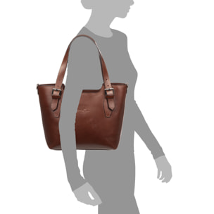 Borsa Tote da Donna Arezzo. Vera Pelle Tamponato