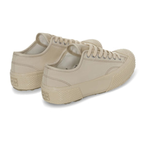 Sneakers Superga Uomo Donna Beige 2434 MILITARY DECK PIQUE