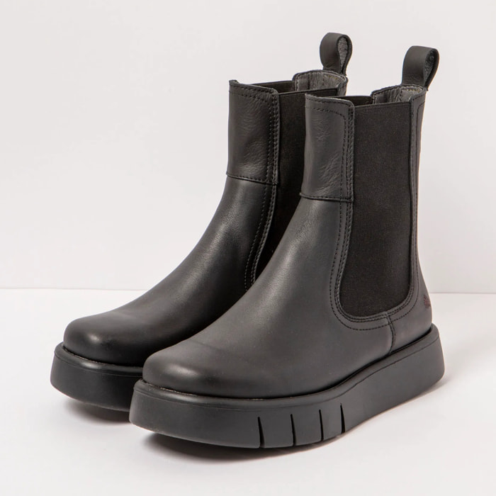 Botines 1345 NAPPA BLACK/ MALAGA color Black