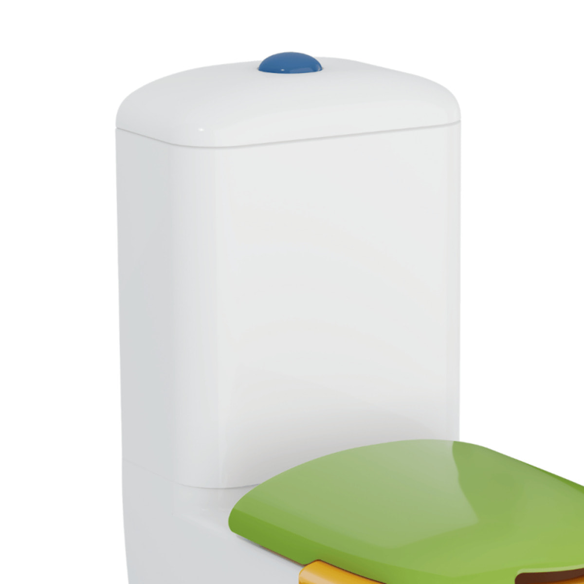 Réservoir WC simple Sento Kids blanc brillant
