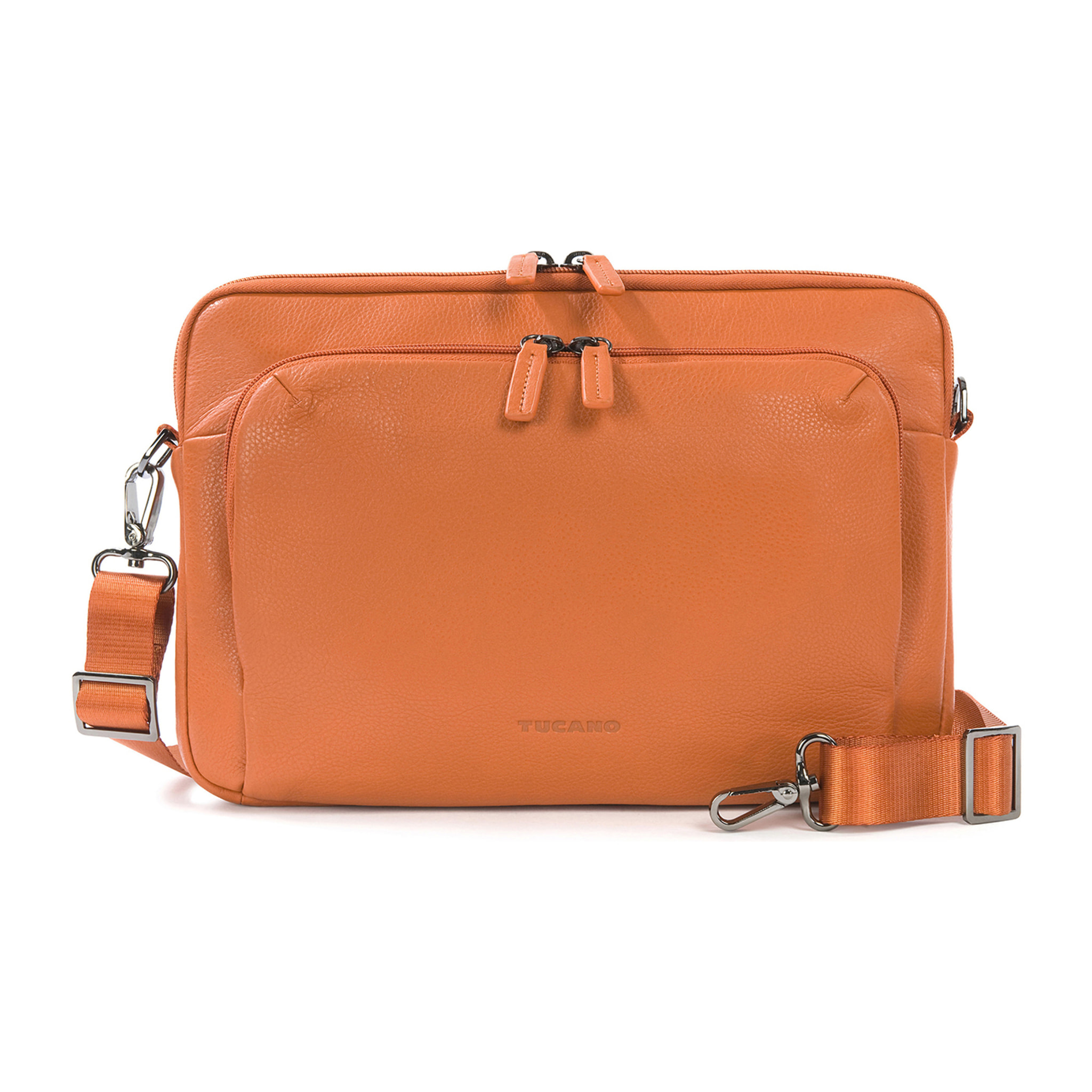Borsa a tracolla  unisex In Vera pelle Made in Italy 34x23x8,5 cm