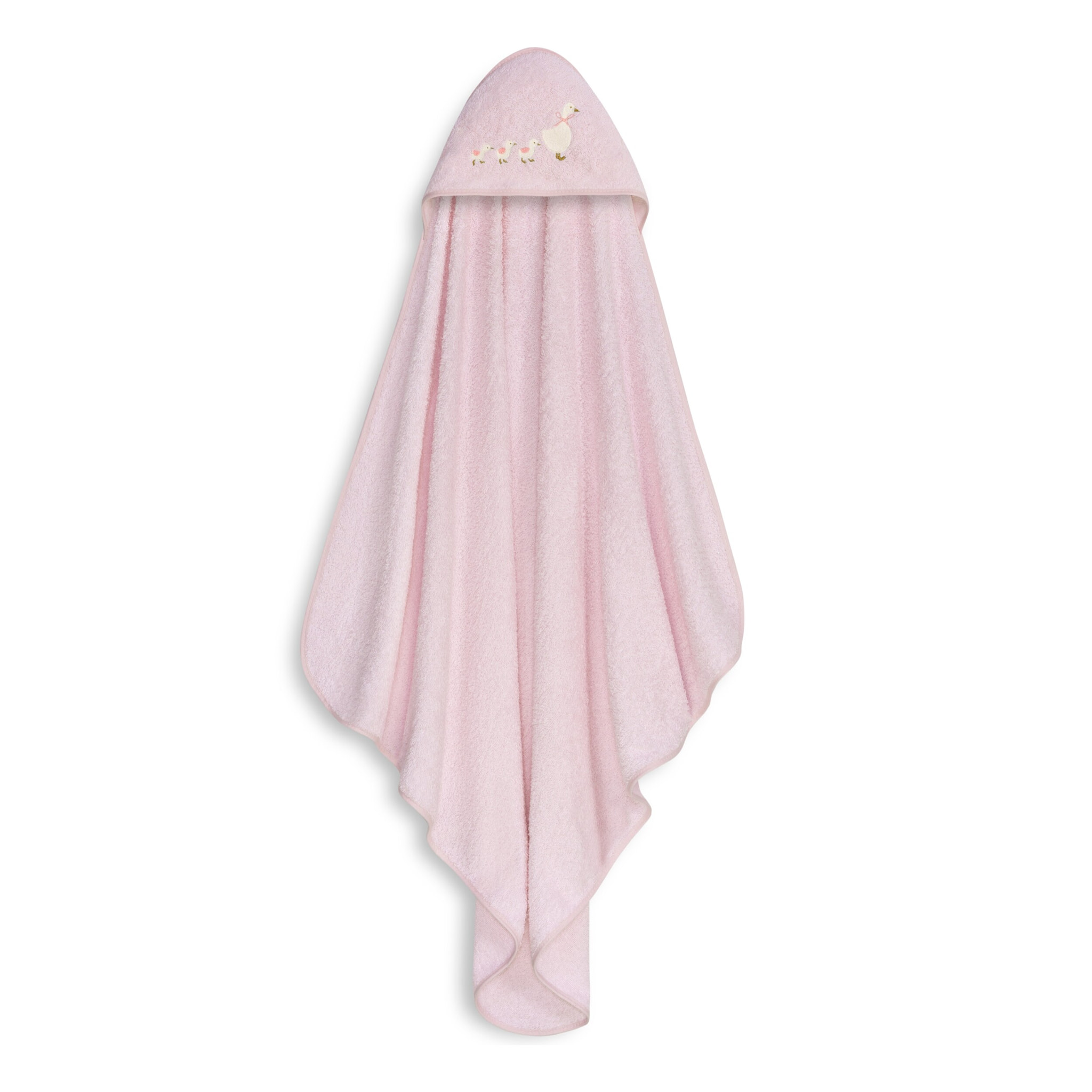 Capa Baño 1X1 Mod Patitos Familia+ Gorro Rosa