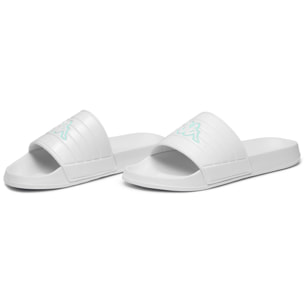 Kappa - Chanclas Hombre Mujer Gris - Logo Sarty