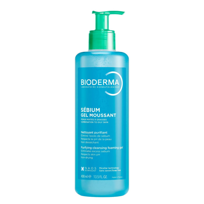 Sebium - Gel Moussant Nettoyant Purifiant 400ml