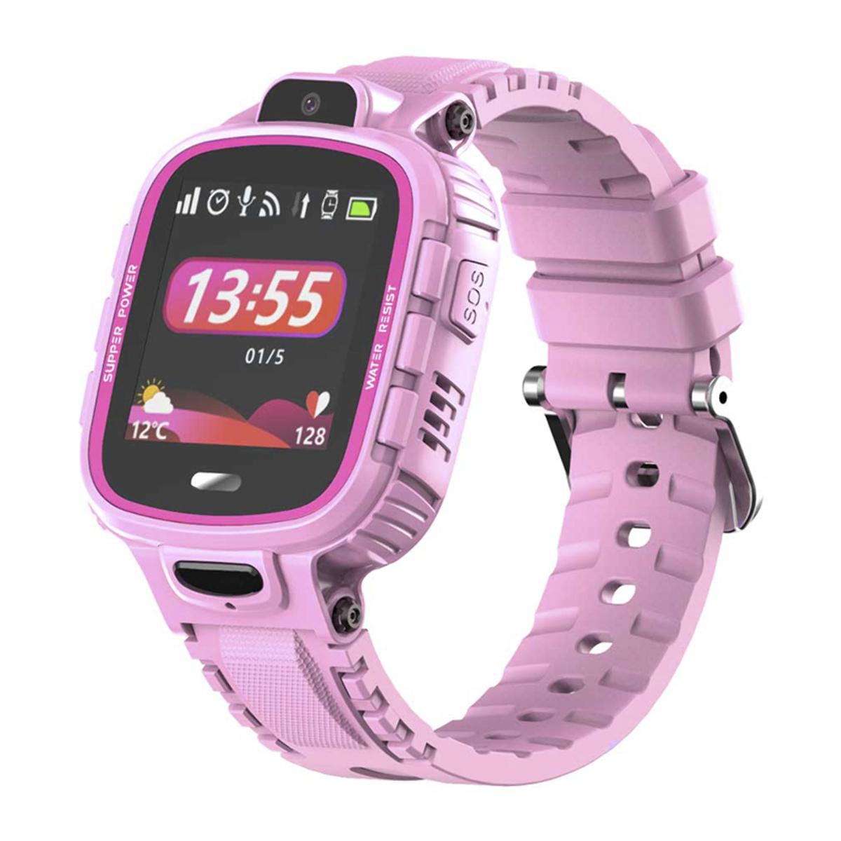 PRIXTON Smartwatch Kids Tracker GPS G300 Rosa