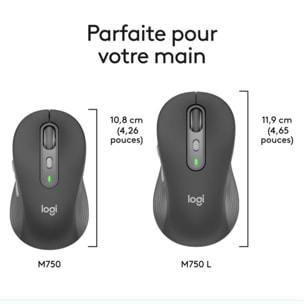 Souris sans fil LOGITECH SIGNATURE PLUS M750 L