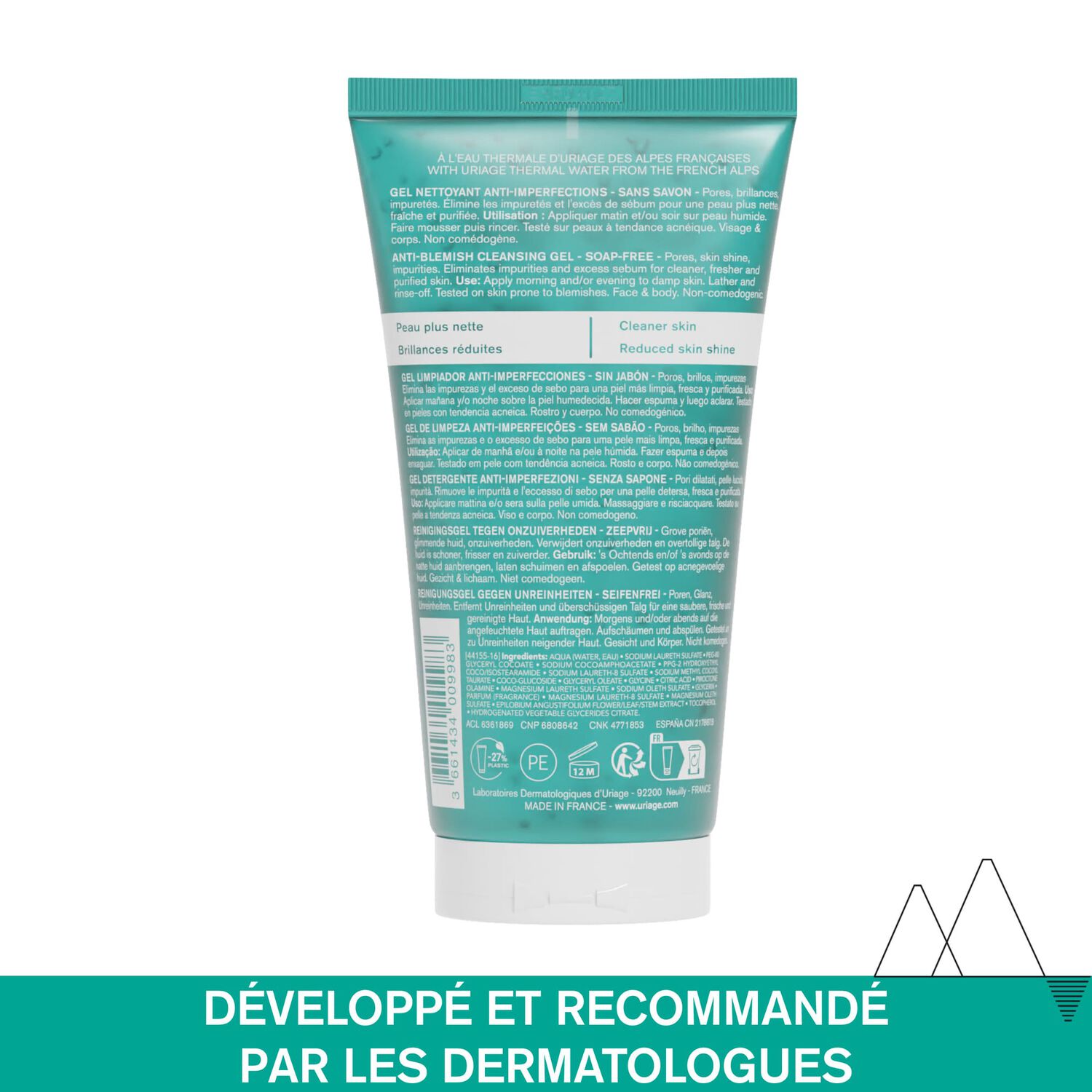 Hyséac - Gel Nettoyant