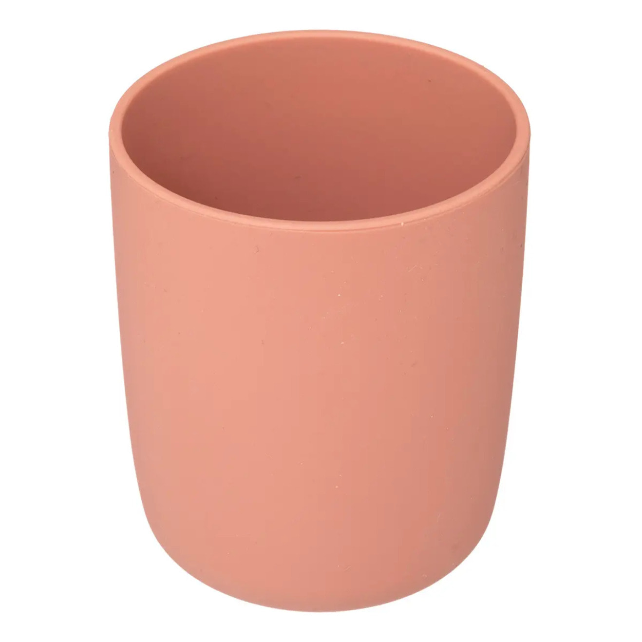 Set repas enfant - silicone - rose terracotta