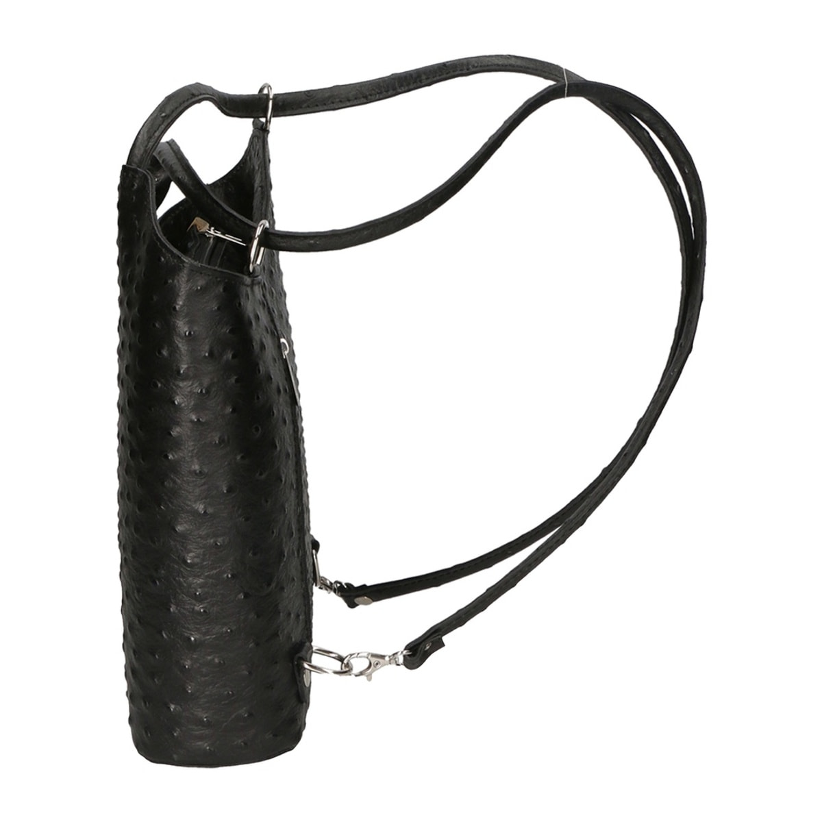 Zaino da donna in vera pelle - Modello Charlotte - 28.0 x 25.0 x 9.0 cm