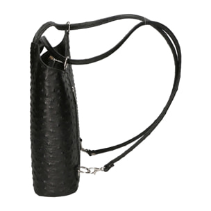 Zaino da donna in vera pelle - Modello Charlotte - 28.0 x 25.0 x 9.0 cm